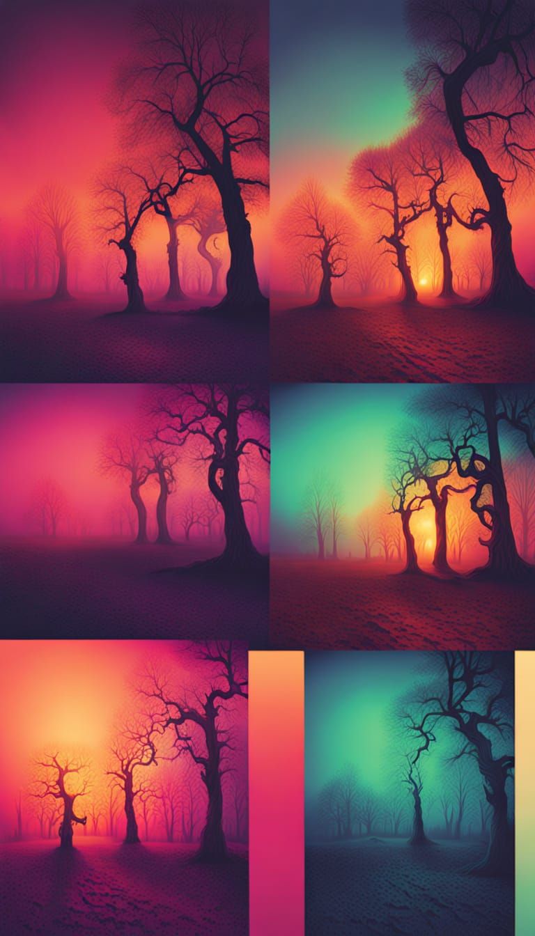 Eerie AI Interpretation of Ghostly Apparition