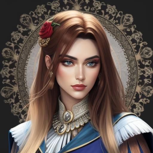 Abstract AI Image of the Concept Gorgeous