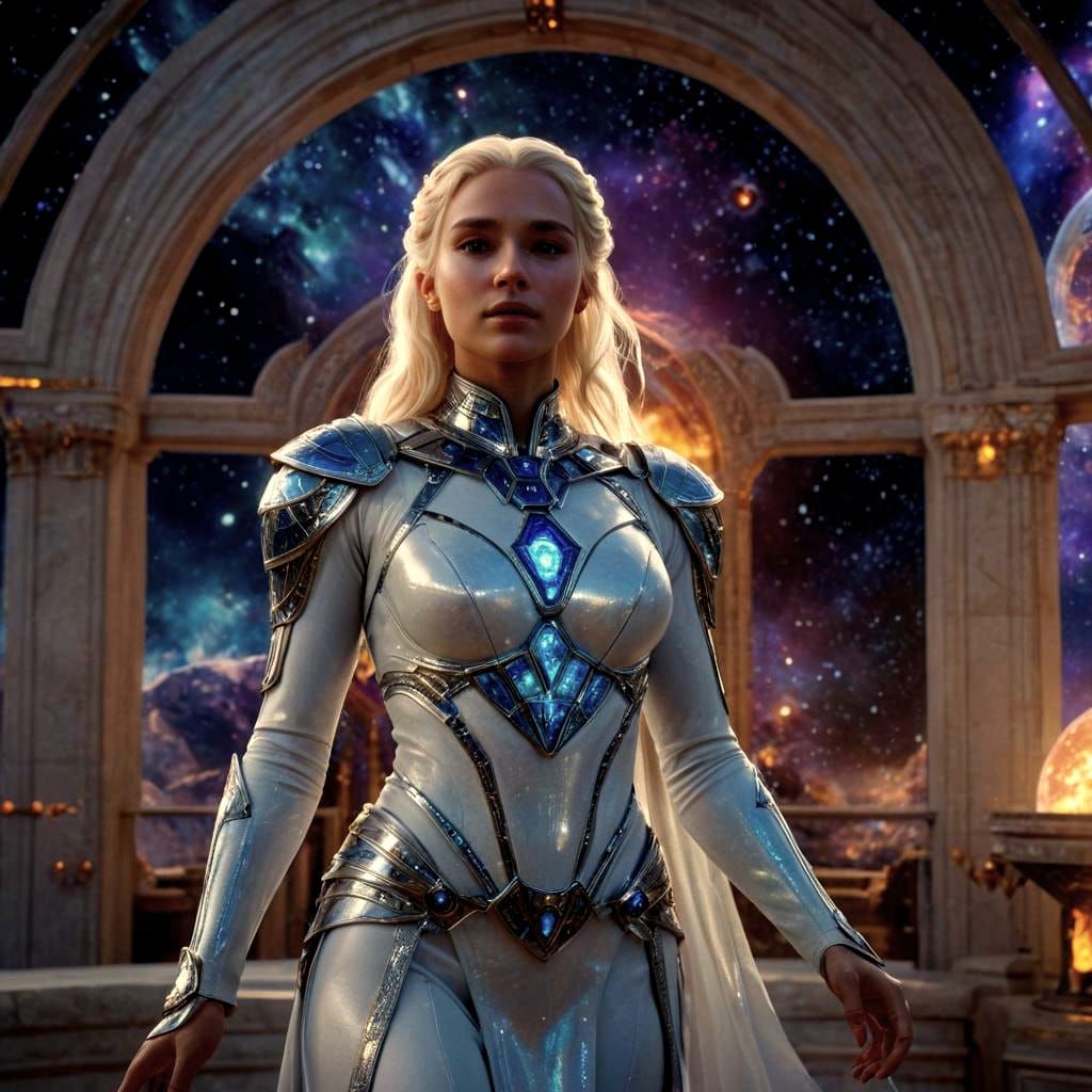 Queen of Atlantis Addresses Galactic Council