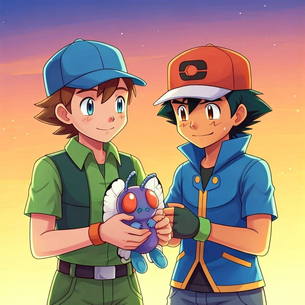 Heartwarming Gift of a Handmade Butterfree Plush in a Whimsi...