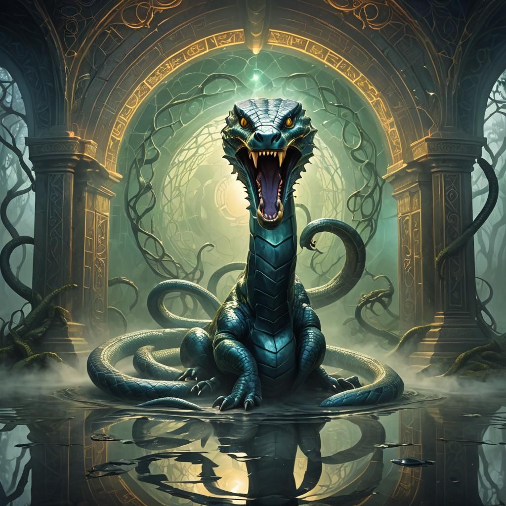 Cobra's Cubist Portal to an Alien World