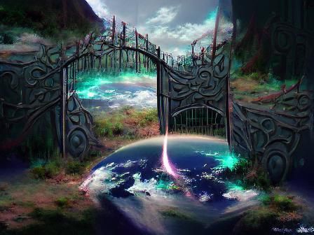 Mystical Gate to Another World