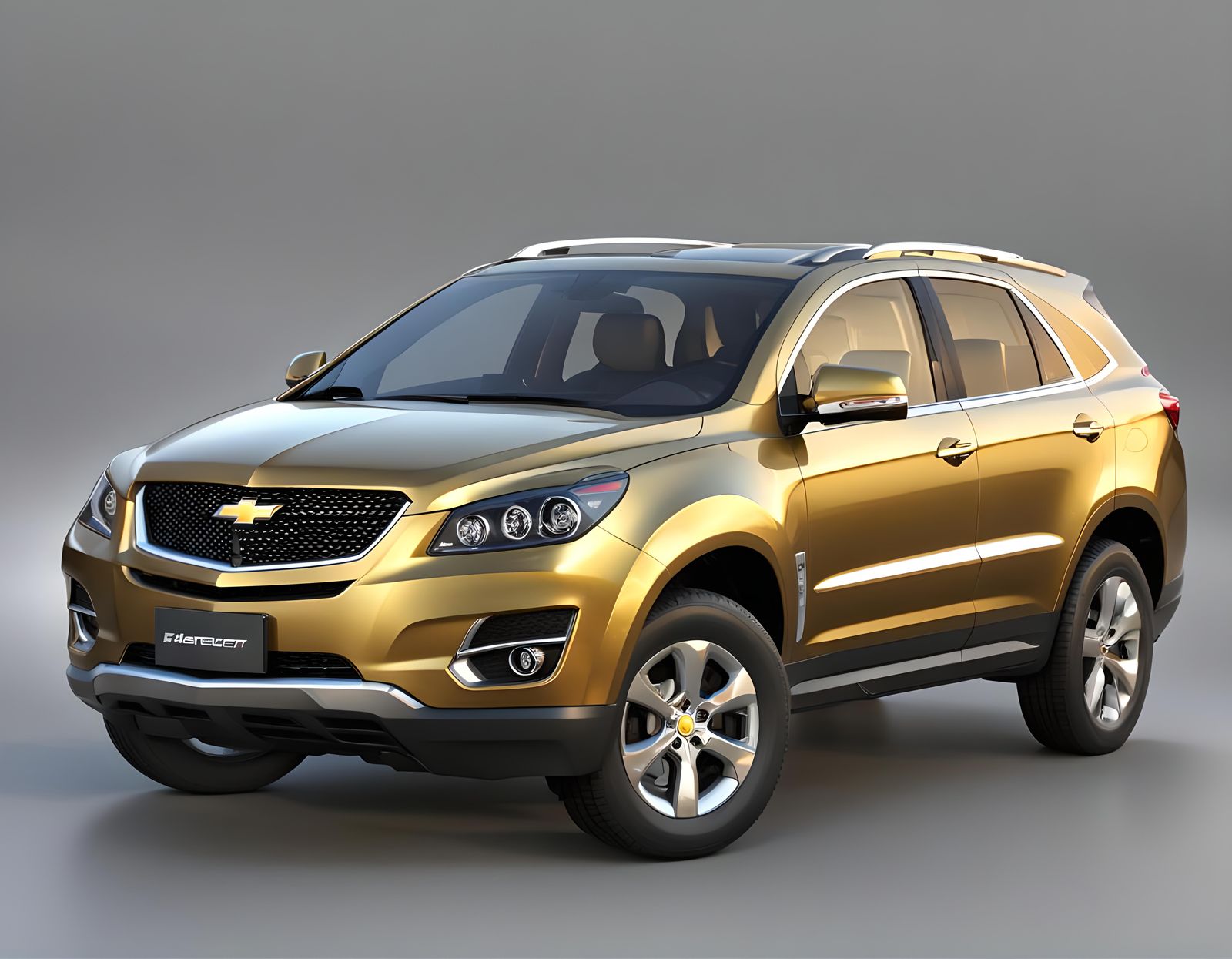 Golden 2013 Chevrolet Harrier Luxury SUV