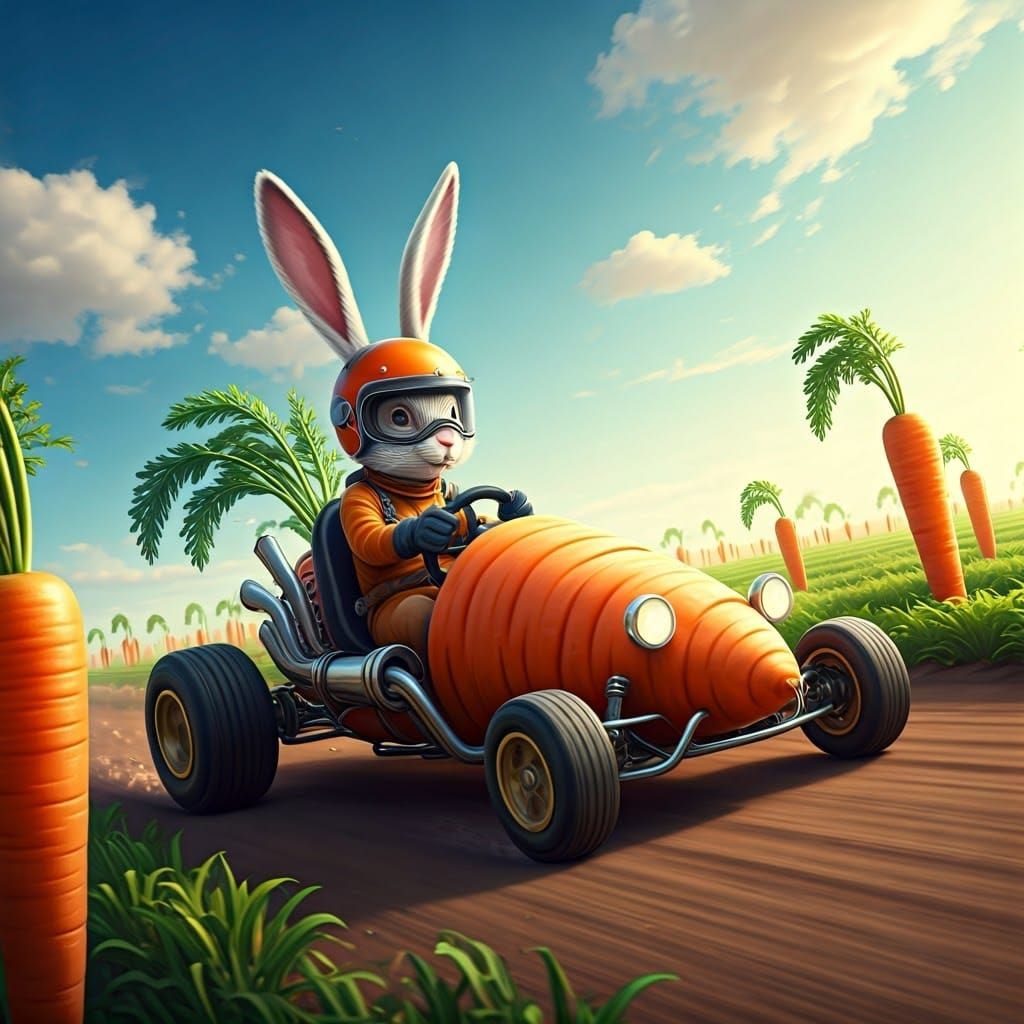 Carrot go-kart