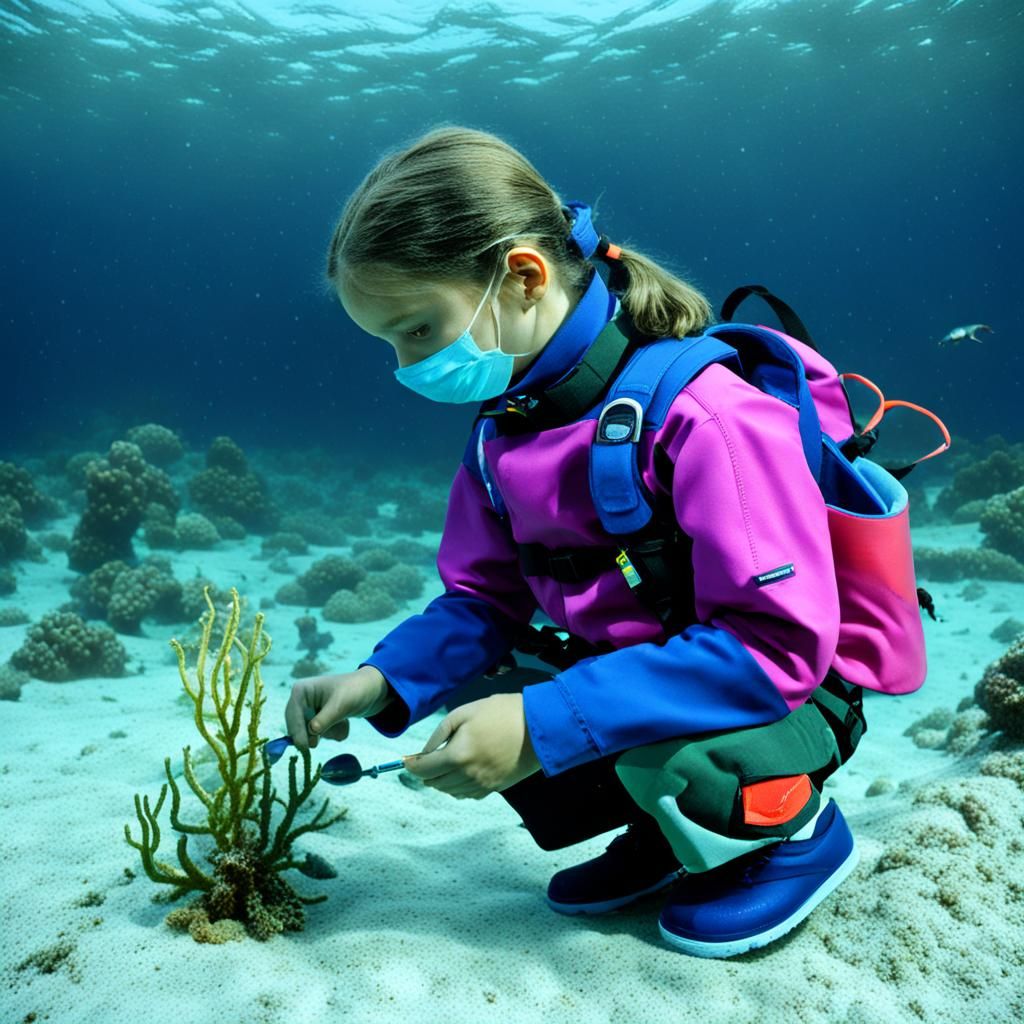A Child Marine Biologist