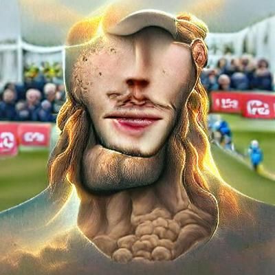 An AI Interpretation of God's Face