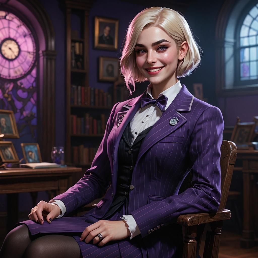 Enid Sinclair Portrait in Artgerm Style