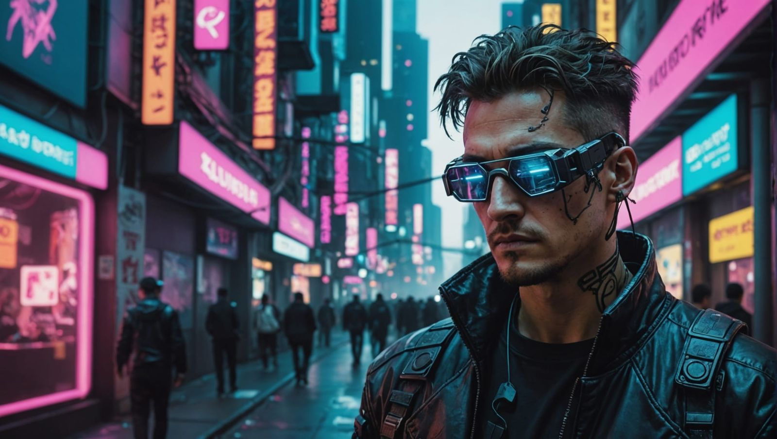 Cyberpunk Hallucination: A Vision of the Future