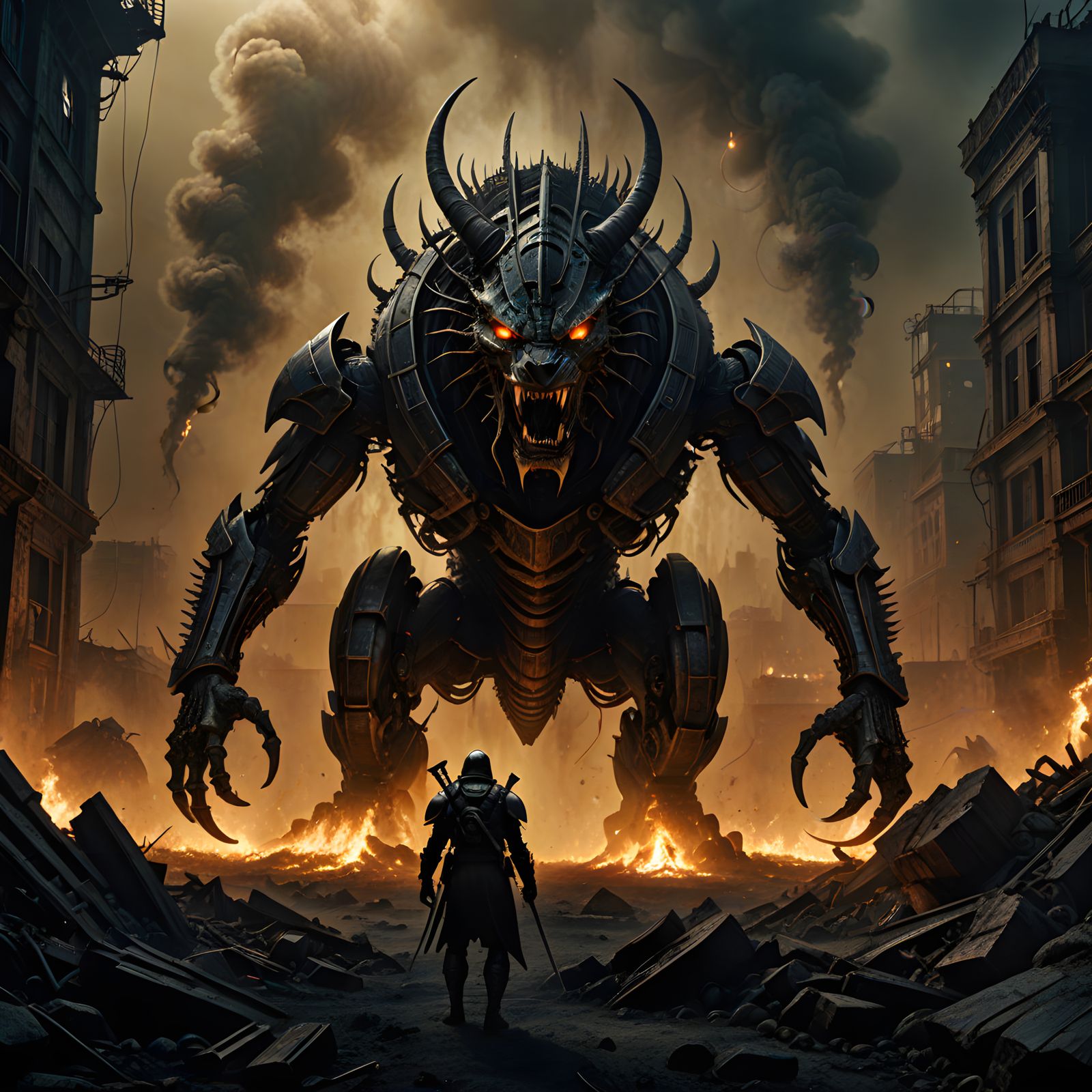 Locust-like creature