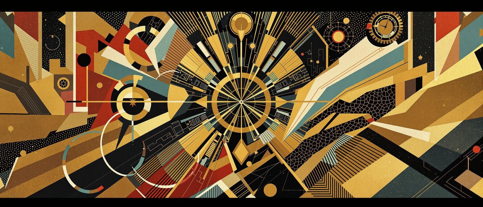 Luxurious Turmoil in Art Deco Style
