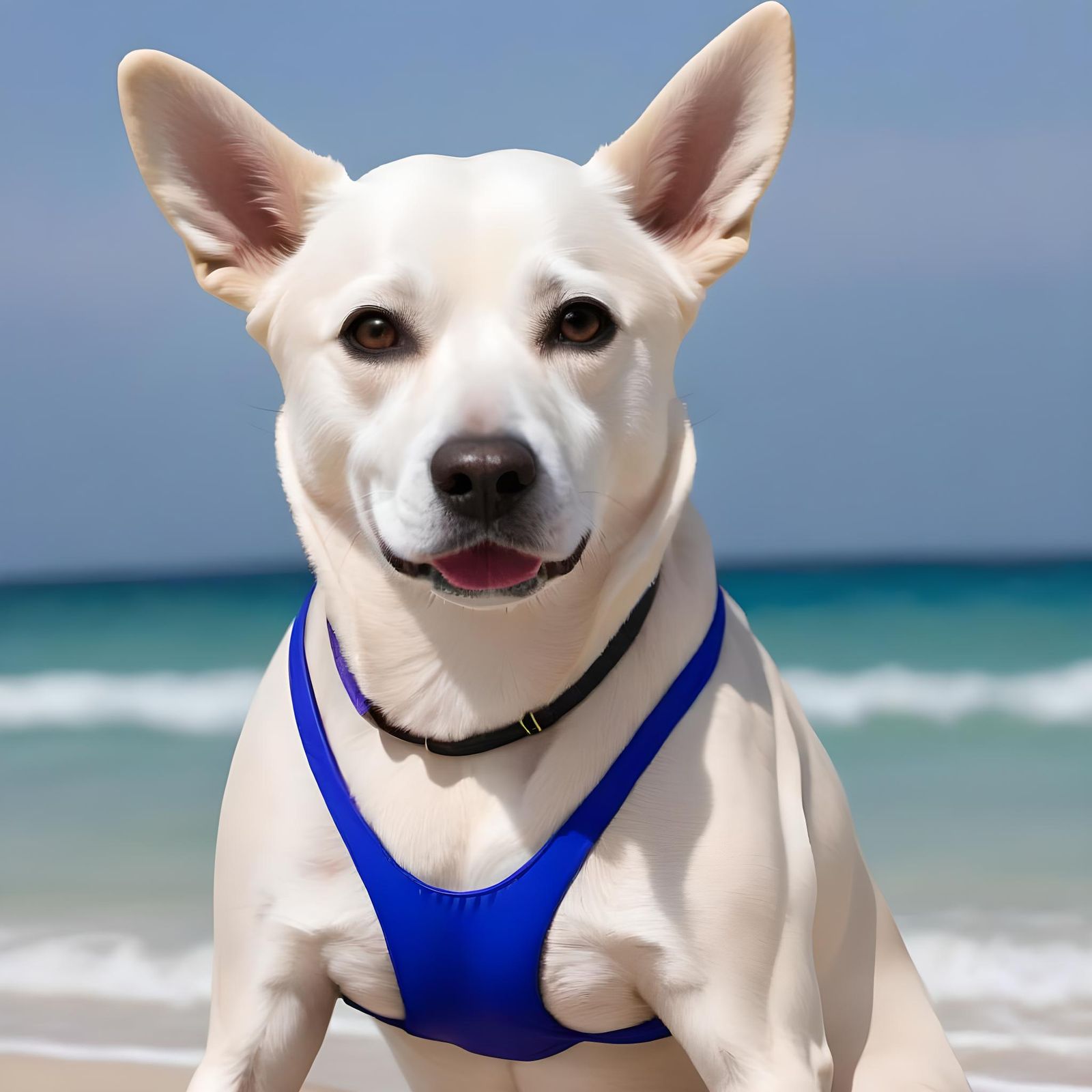 Dog Days: Female Dog in Eight-Cupped Bikini