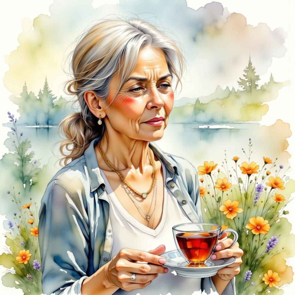 A beautiful morning... with a migraine