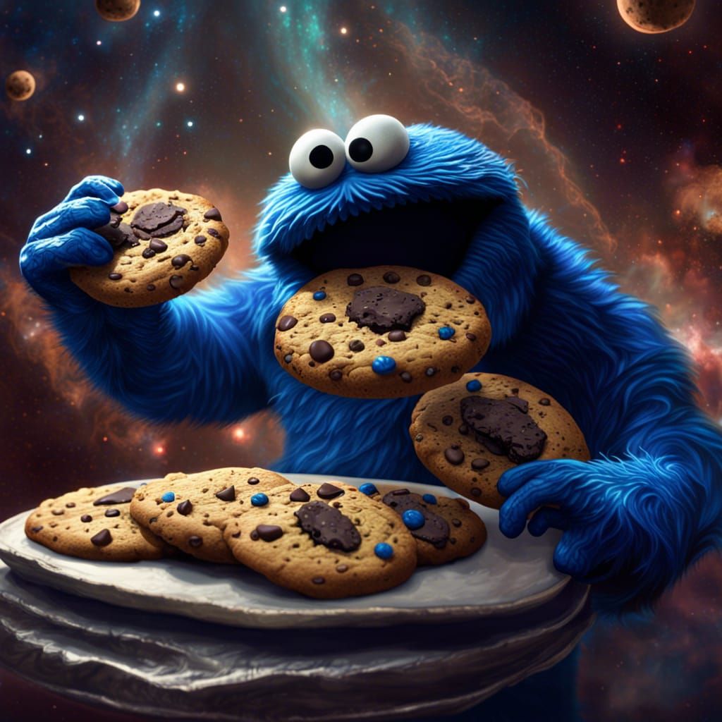Cosmic Cookie Monster Divine Ascension