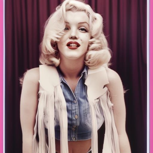 Marilyn Monroe 1970s Fashion in New York