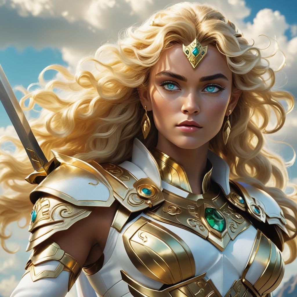 She-Ra Close-up: Cinematic Digital Matte Painting