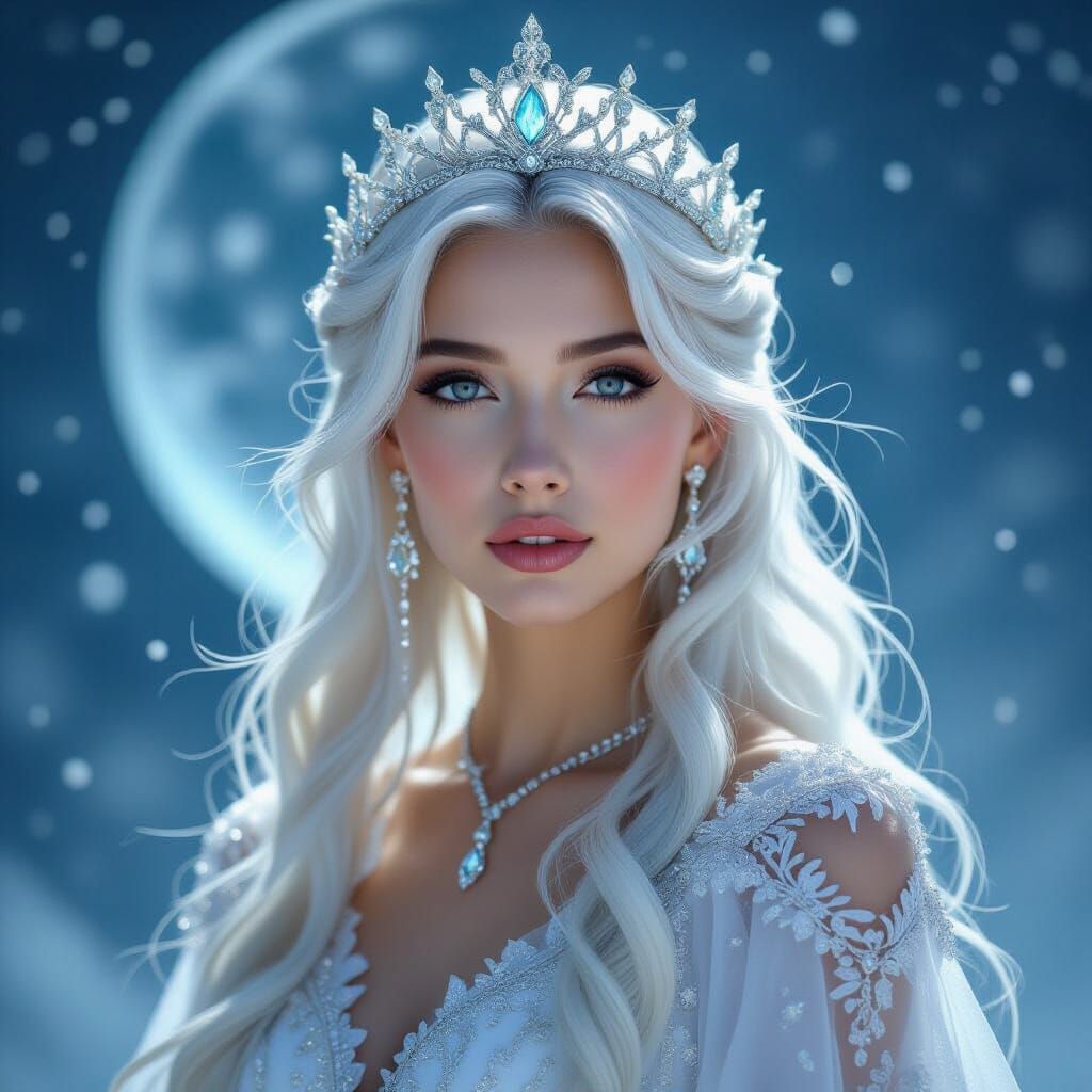 White-Haired Queen of the Lunar Kingdom