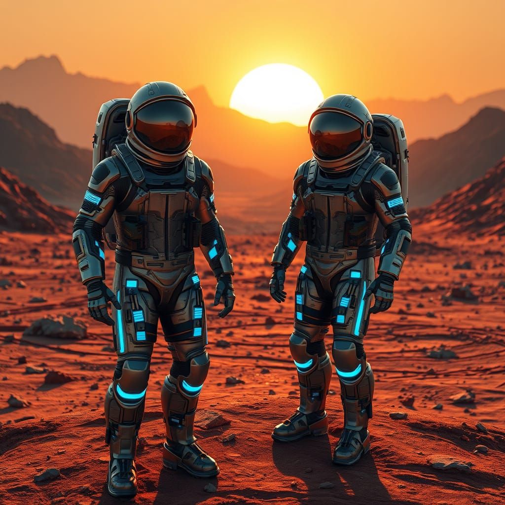 Heroes on Mars: A 3D Masterpiece of Futuristic Adventure