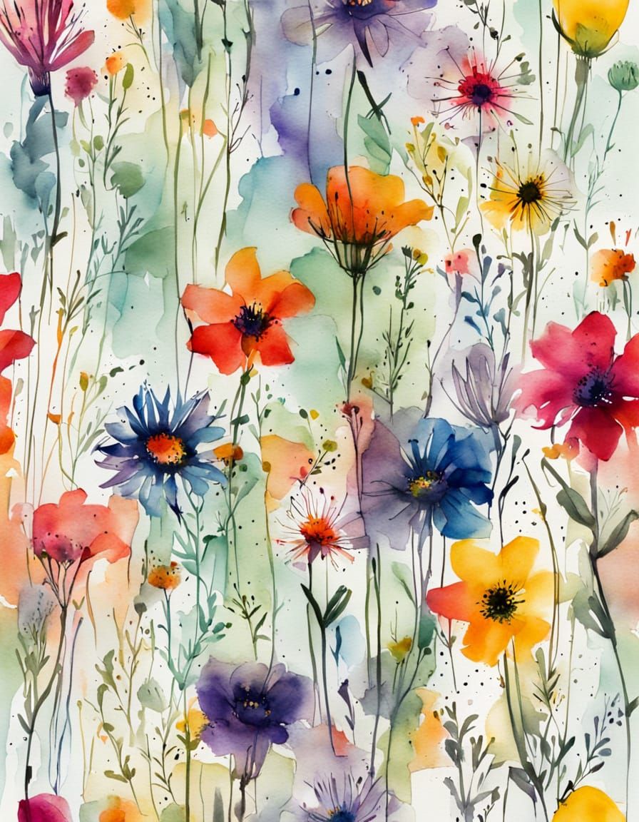 Vibrant Wildflower Bouquet in a Jelly Jar