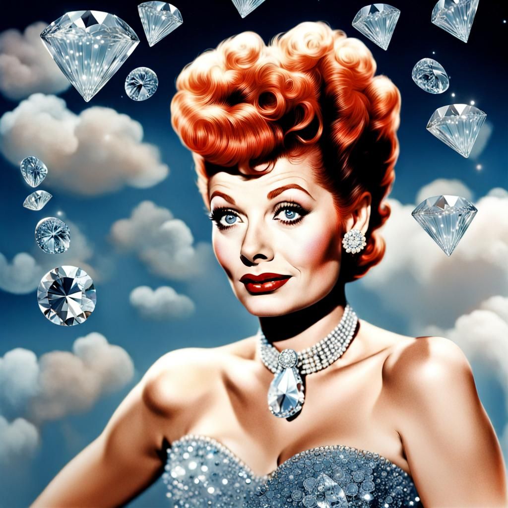 Lucille Ball in a Diamond Sky
