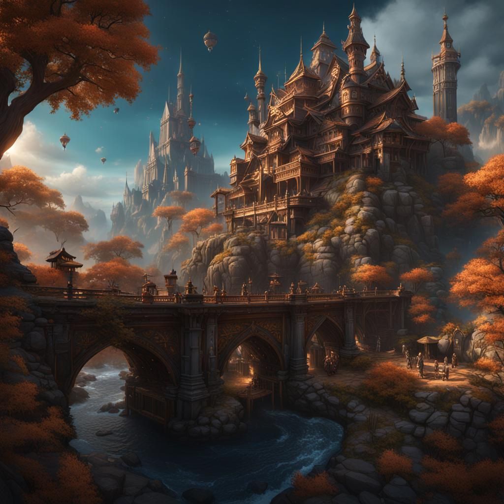 Detailed Matte Painting of a Gyatt in Deep Color