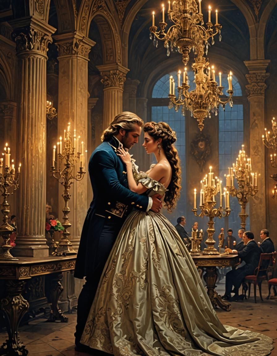 Romantic Embrace: Eighteenth Century Novel Cover