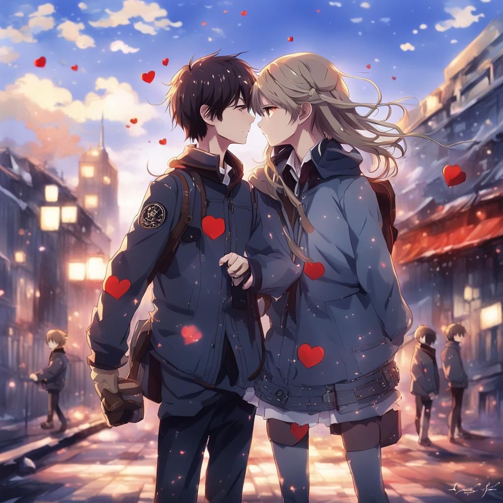 Anime Style Battlefield Scene