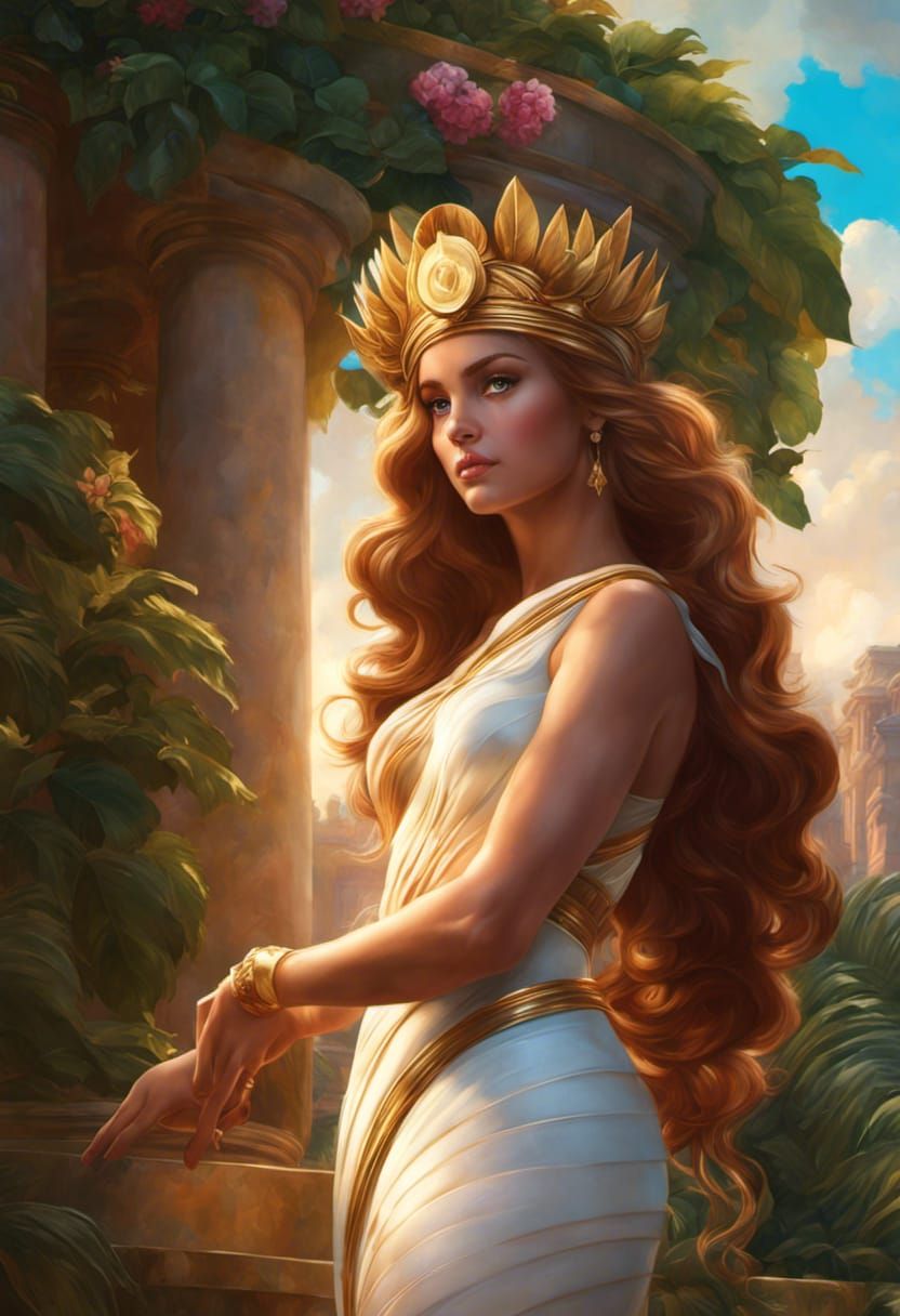 Venus, the Roman goddess of love and beauty