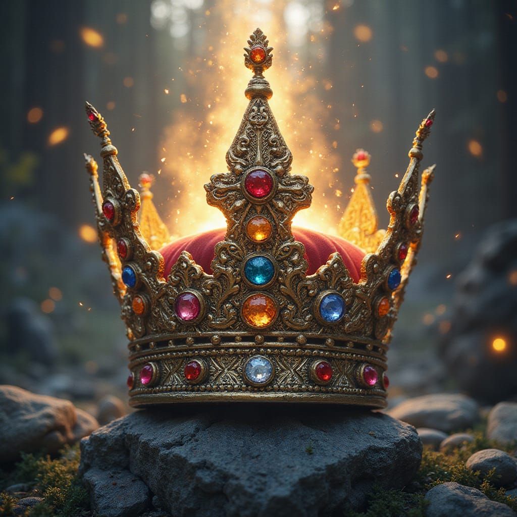 Ethereal Fae Crown Radiates Splendour in 4K