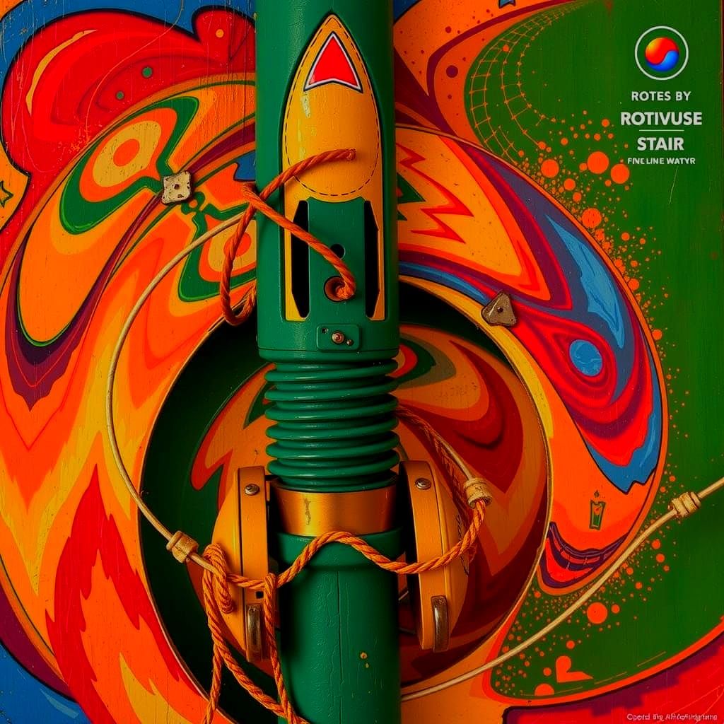 Dynamic Vortex of Twisting and Spinning Motion