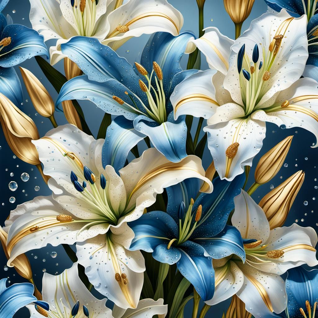 Exquisite Floral Still Life in Dutch Masters Style