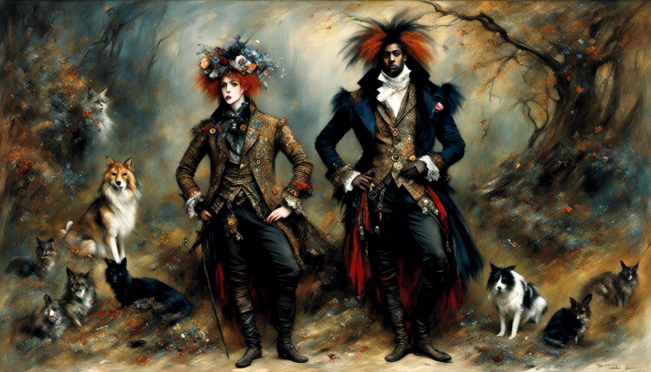 Haunting Warrior Portrait As Realistic Digital Art