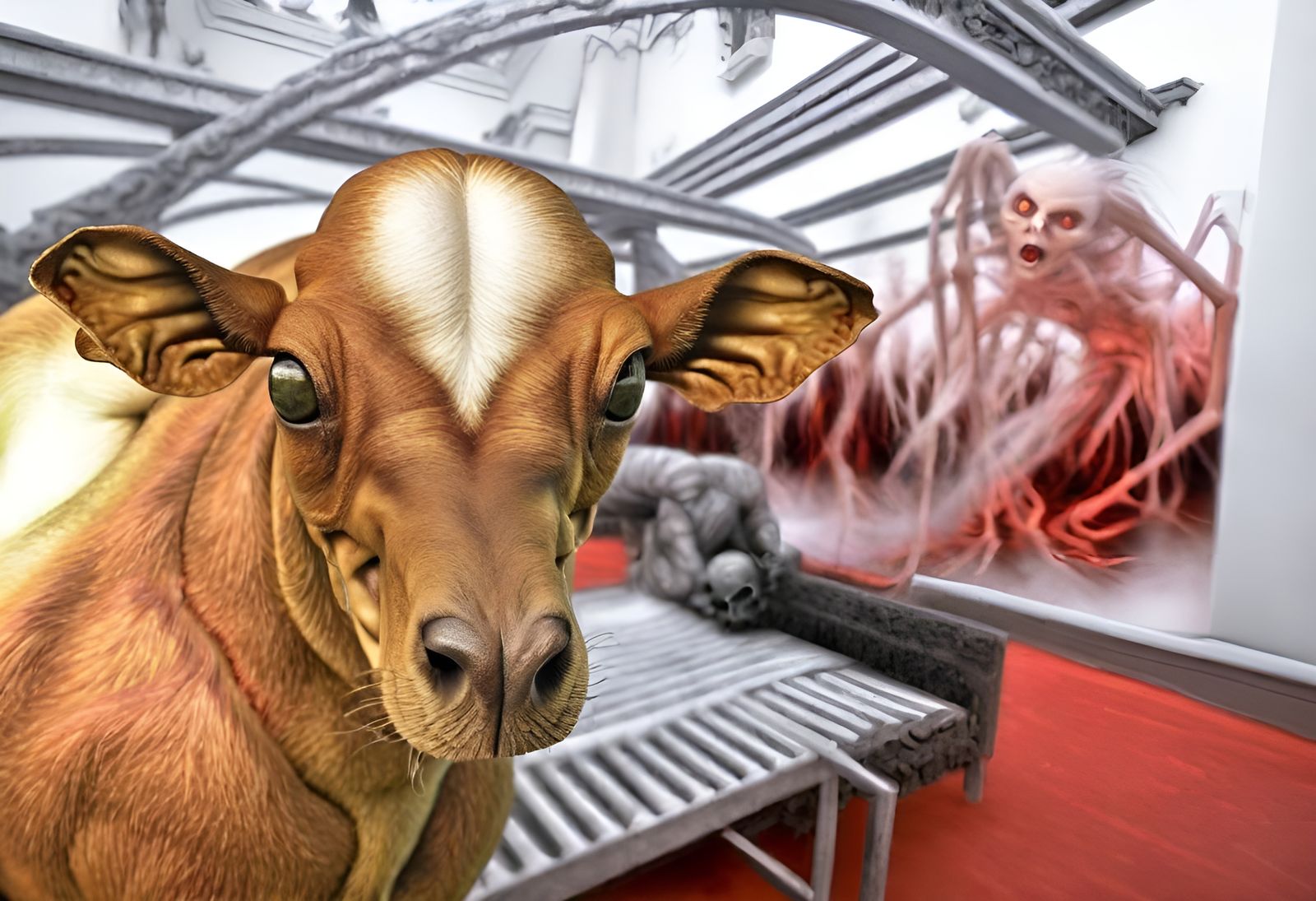 Latest Vegetarianism Ad (sponsored by Cows Unlimited)