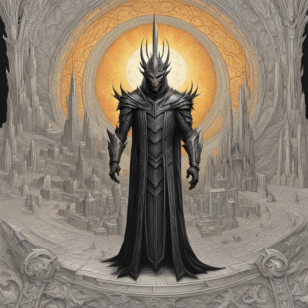 Sauron: AI Generated Image