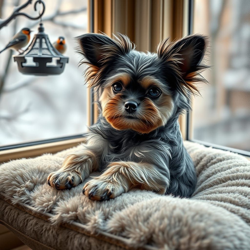 Whimsical Morning Portrait in Hyper-Realistic HDR