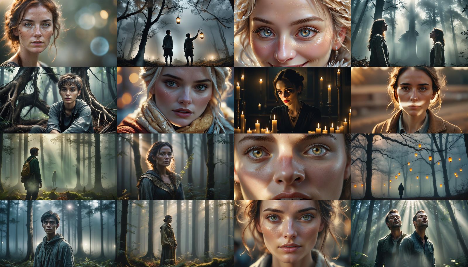 Hyperrealistic Portrait of Youthful Beauty