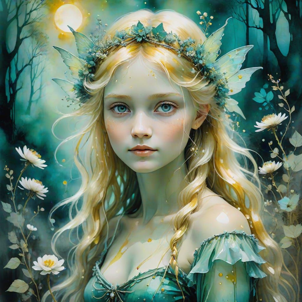 Radiant  fairy princess