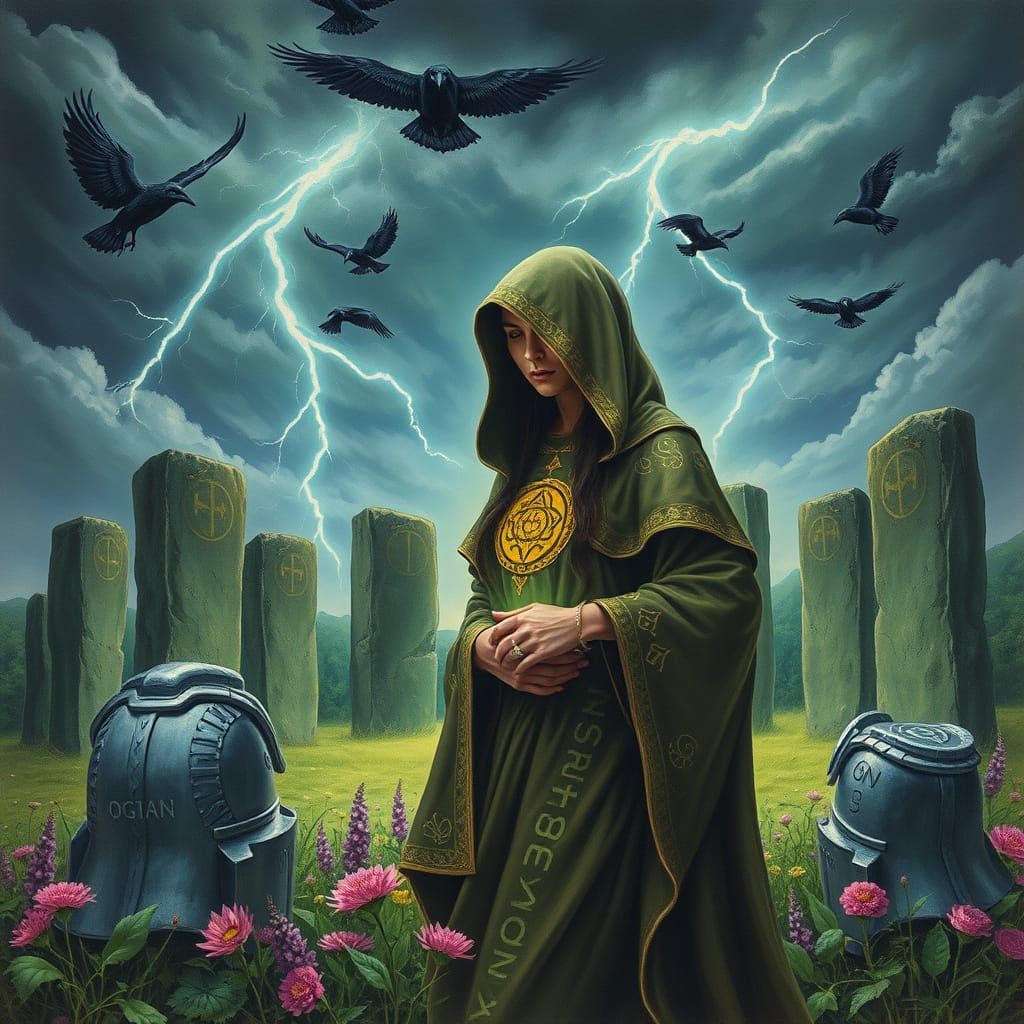 The Last Spell of the Druidess