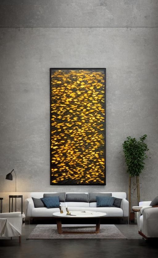 Asian Teen and Golden Fish: Cinematic Portrait