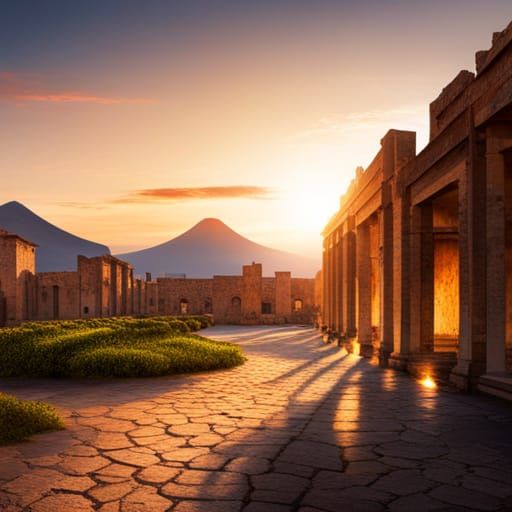 AI Image of Pompeii