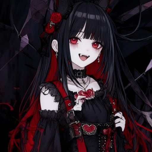 AI Generated Portrait of a Young Girl