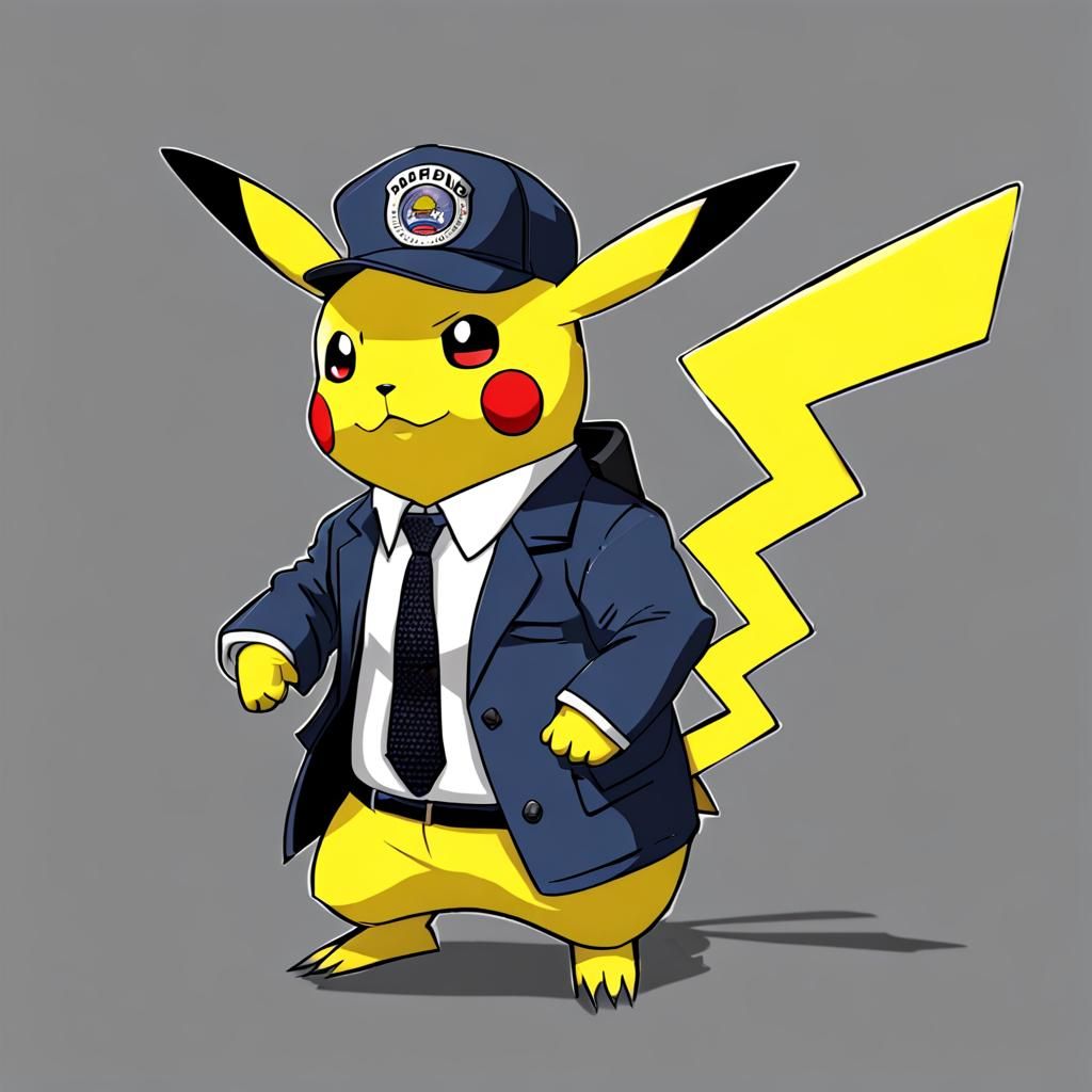 Pikachu as an FBI Agent