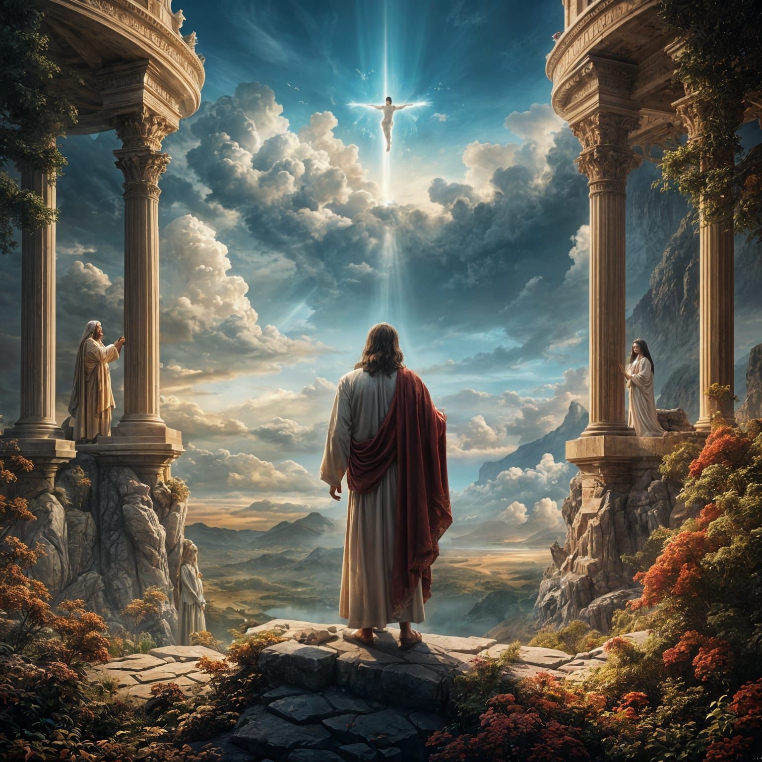 Jesus Awaits the Bride in Heaven