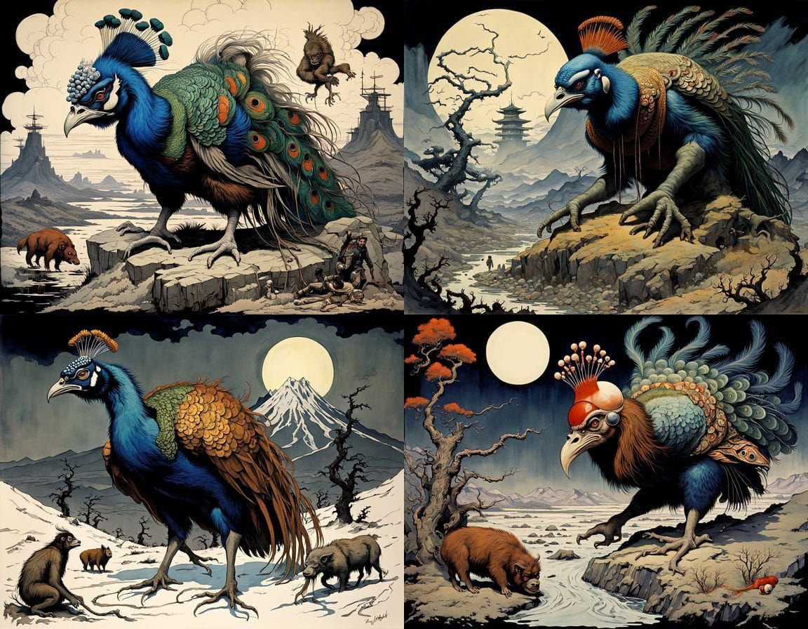 Mutant Zygote in Post-Apocalyptic Landscape