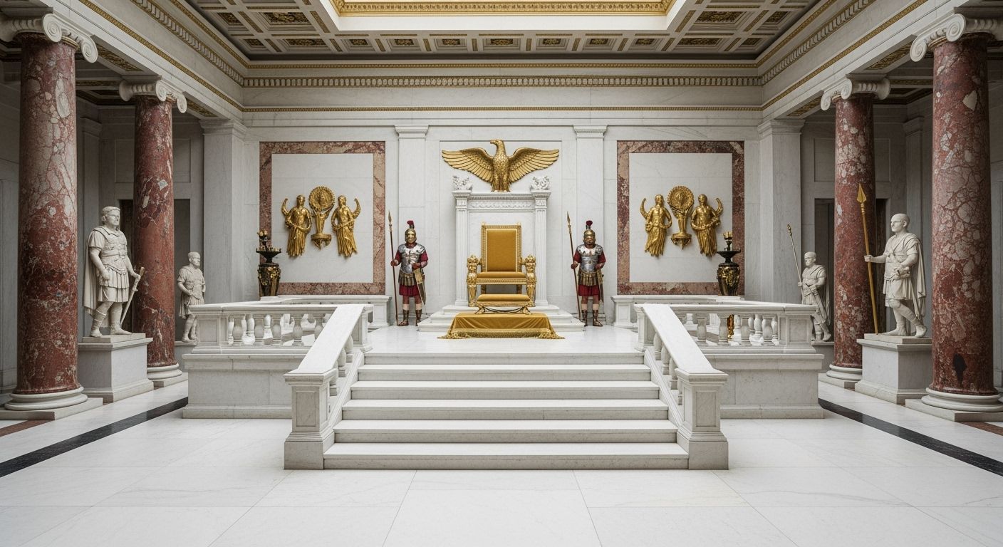 Imperial Throne Room in Ancient Rome