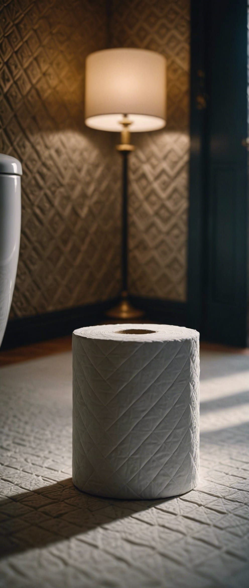 Quilted Northern, soft on your bum, quilted in diamond shapes