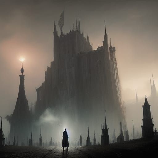 Epic Dark Tower Concept Art in 8K Resolution