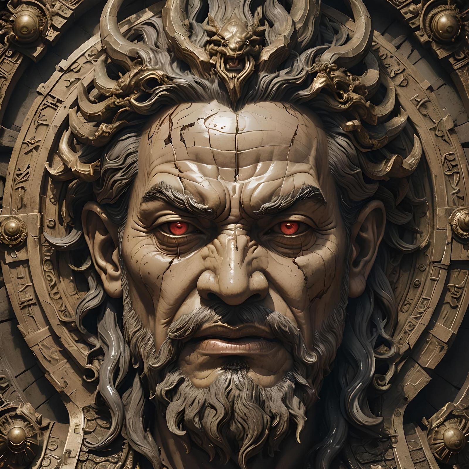 The Corrupted God: A Face of Decay