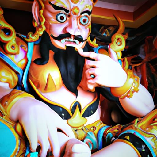 Image of the God of Oracles