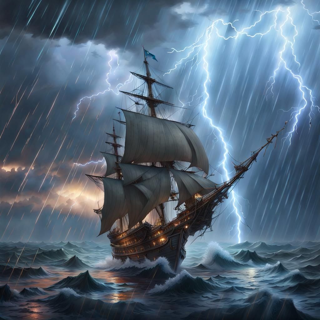 The Sea In A Storm, A Night With No Moon, And The Anger Of A Gentle Man.