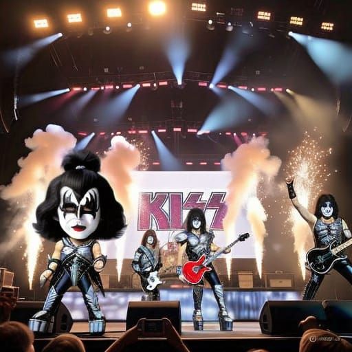 Chibi Angelina Jolie as Cat Woman in Gotham City